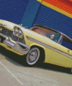 1958 Plymouth Belvedere Diamond Painting