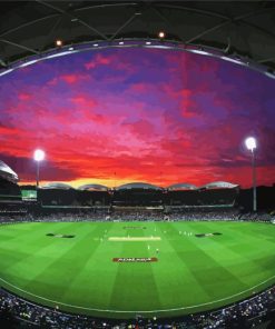 Adelaide Oval Sunset Diamond Painting