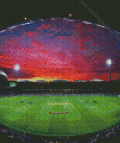 Adelaide Oval Sunset Diamond Painting