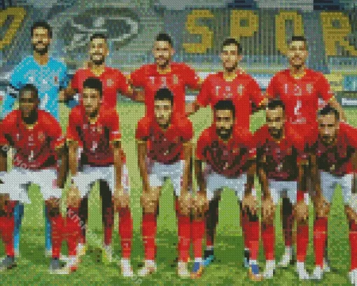 Al Ahly Fc Players Diamond Painting