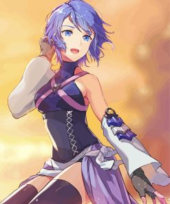 Aqua Kingdom Hearts Character Diamond Painting