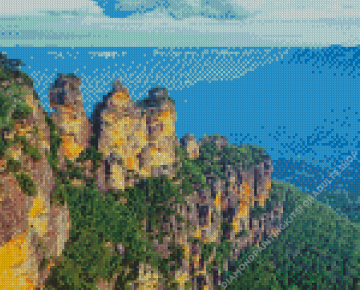 Australia Blue Mountains Diamond Painting