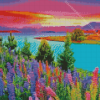 Beautiful Colorful Landscape Diamond Painting