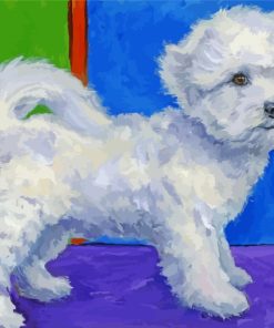 Bichon Frise Art Diamond Painting