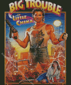 Big Trouble In Little China Poster Diamond Painting