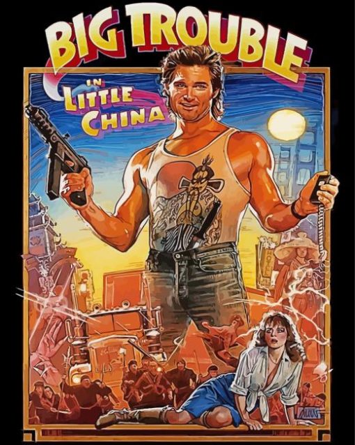 Big Trouble In Little China Poster Diamond Painting