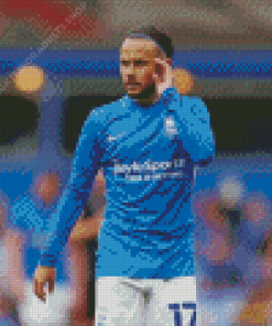 Birmingham City Player Diamond Painting