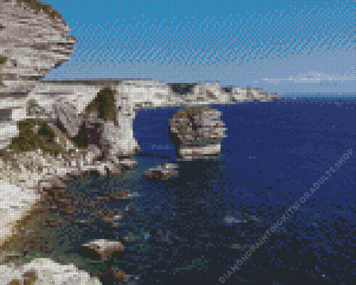 Bonifacio Cliffs Diamond Painting