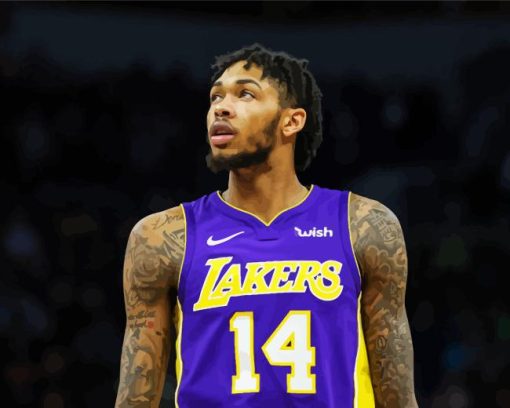 Brandon Ingram American Basketball Player Diamond Painting