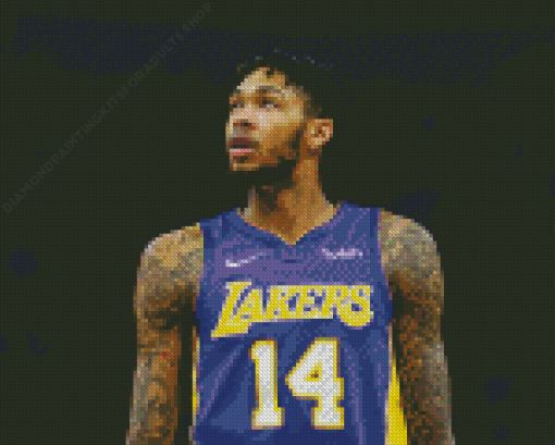 Brandon Ingram American Basketball Player Diamond Painting