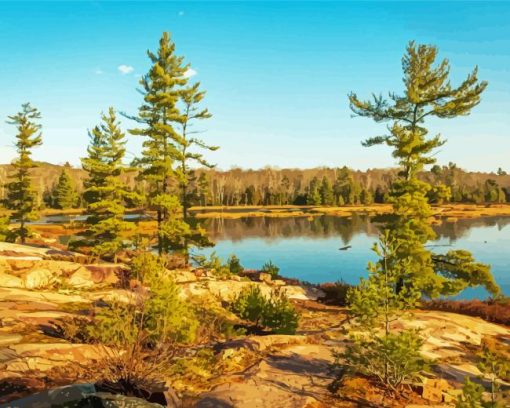 Canada Killarney Provincial Park Diamond Painting