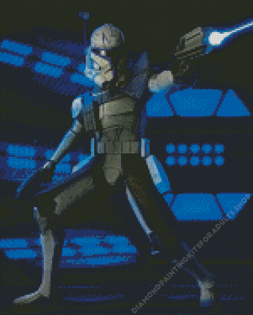 Captain Rex Diamond Painting