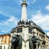 Chambery Elephant Fountain Diamond Painting