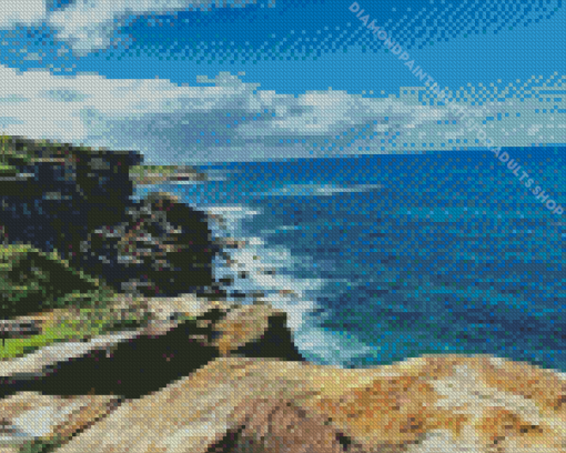 Coogee To Bondi Dunningham Diamond Painting