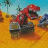 Dinotrux Diamond Painting