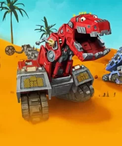 Dinotrux Diamond Painting