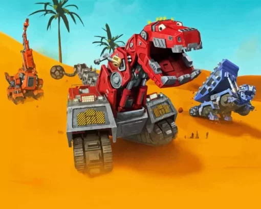 Dinotrux Diamond Painting