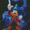 Disney Fantasia Mickey Mouse Diamond Painting