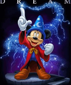 Disney Fantasia Mickey Mouse Diamond Painting