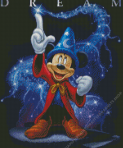 Disney Fantasia Mickey Mouse Diamond Painting