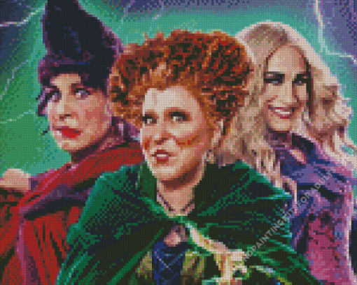 Disney The Sanderson Sisters Diamond Painting