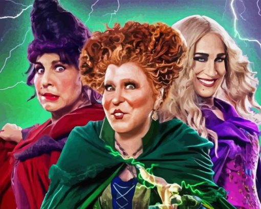 Disney The Sanderson Sisters Diamond Painting