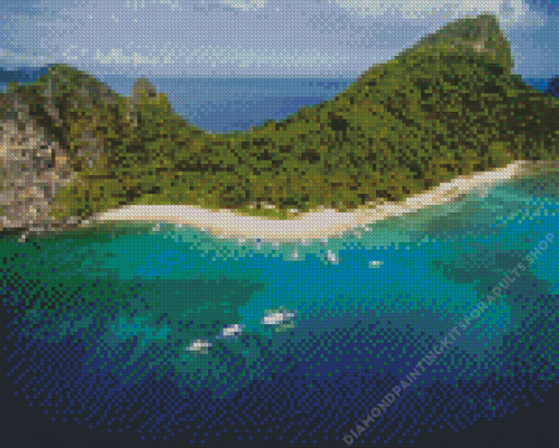 El Nido Palawan Island Diamond Painting