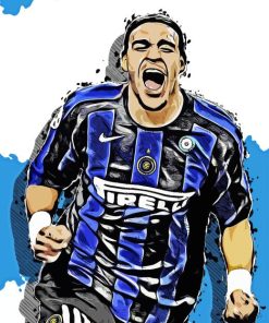 Football Player Adriano Leite Ribeiro Diamond Painting