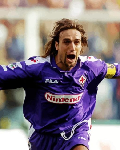 Gabriel Batistuta Diamond Painting