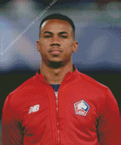 Gabriel Magalhaes Footballer Diamond Painting