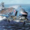 HMS Ark Royal Aircraft Art Diamond Painting