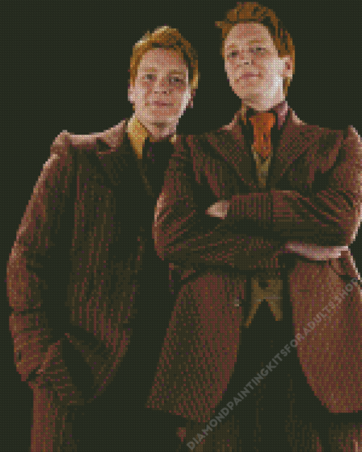 Harry Potter Weasley Twin Diamond Painting