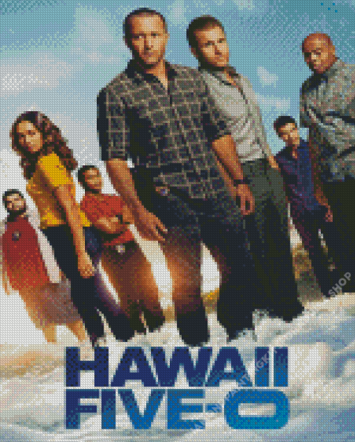 Hawaii Five 0 Serie Diamond Painting