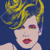 Illustration Claudia Schiffer Diamond Painting