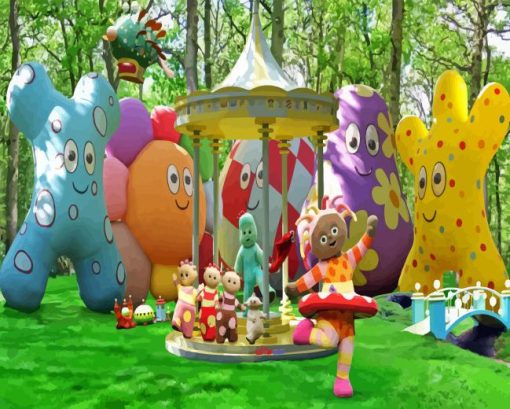 In The Night Garden Characters Diamond Painting