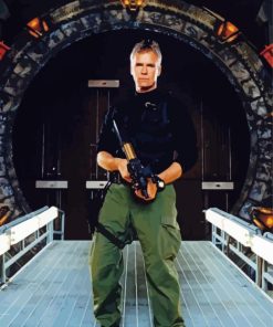 Jack O Neill Stargate Serie Diamond Painting