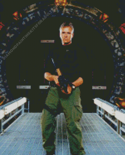 Jack O Neill Stargate Serie Diamond Painting