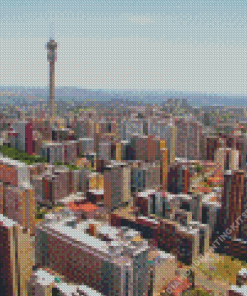 Johannesburg Skyline Diamond Painting