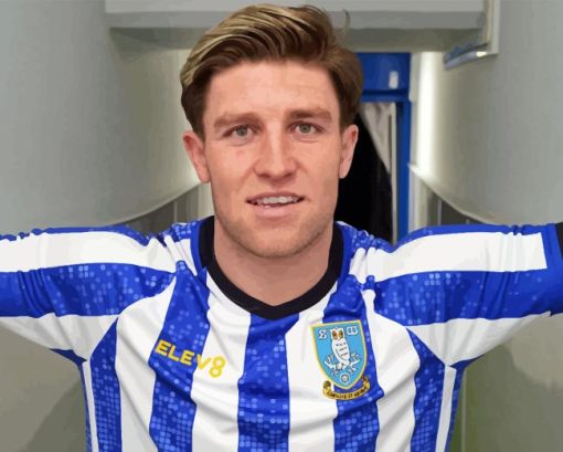 Josh Windass Sheffield Wednesday Player Diamond Painting