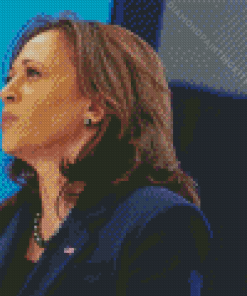 Kamala Harris Famous Diamond Painting