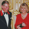 King Charles and Camilla Diamond Painting