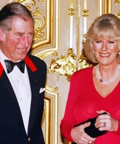 King Charles and Camilla Diamond Painting