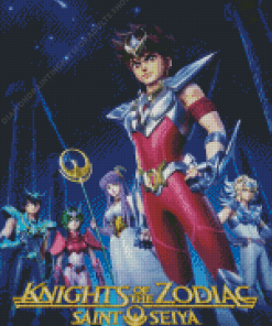 Knights Of The Zodiac Saint Seiya Diamond Painting