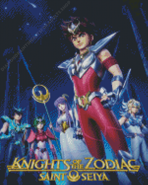 Knights Of The Zodiac Saint Seiya Diamond Painting