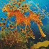 Leafy Seadragon Diamond Painting