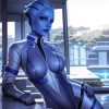 Liara Tsoni Mass Effect Game Diamond Painting