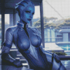 Liara Tsoni Mass Effect Game Diamond Painting