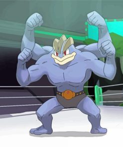 Machamp Anime Diamond Painting