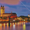 Magdeburg Lift Bridge Diamond Painting