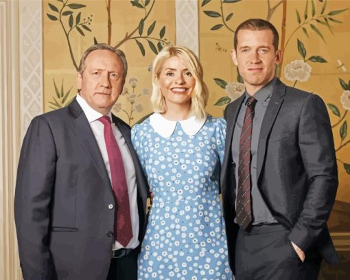 Midsomer Murders Characters Diamond Painting